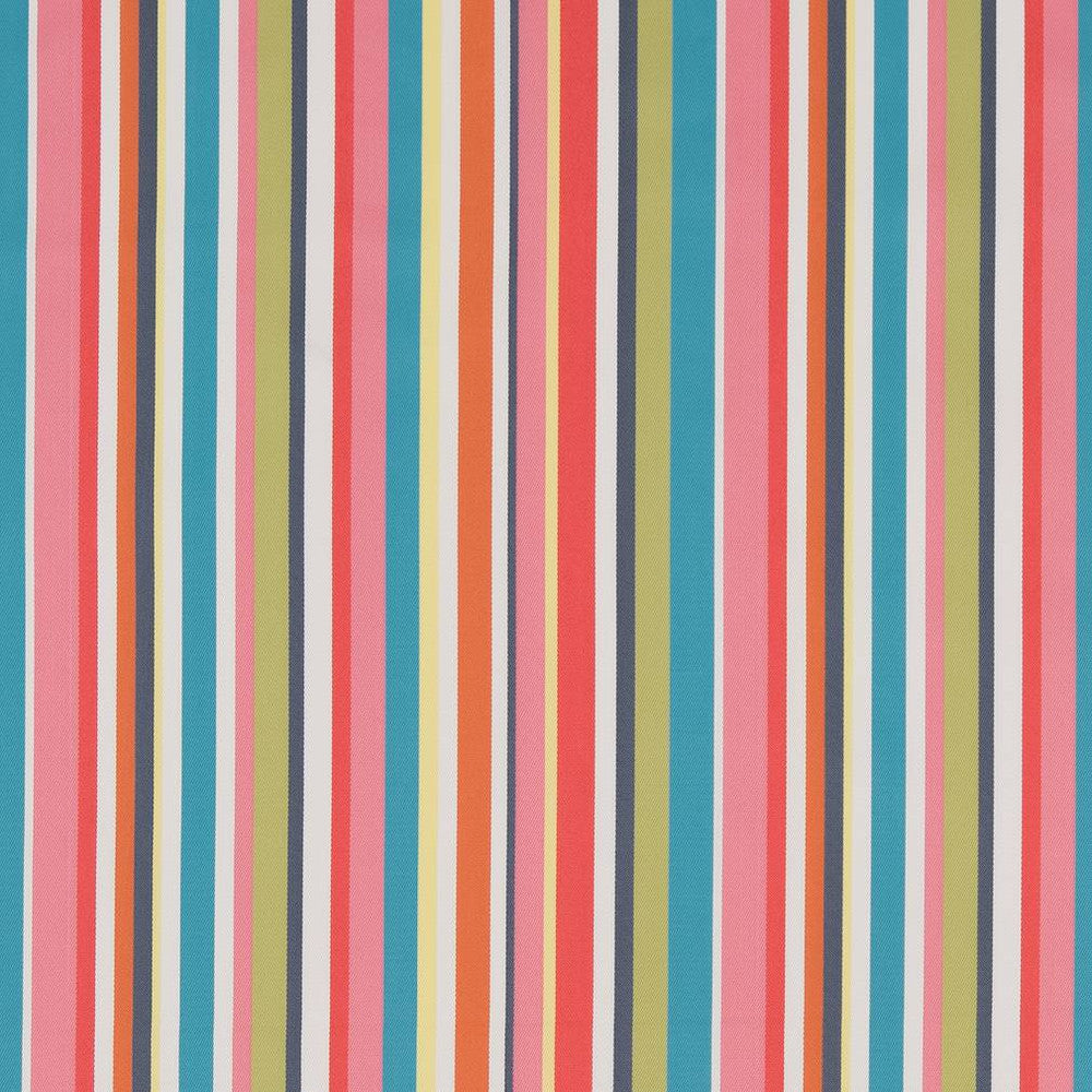 D1425 Festival Stripe by Charlotte Designer Fabric Vibrant Wovens 100% Polypropylene Europe Exceeds 100,000 Wyzenbeek Rubs (Heavy Duty) </p><p>Repeat: Vertical: 9.5" 54 Inches - Swanky Fabrics -