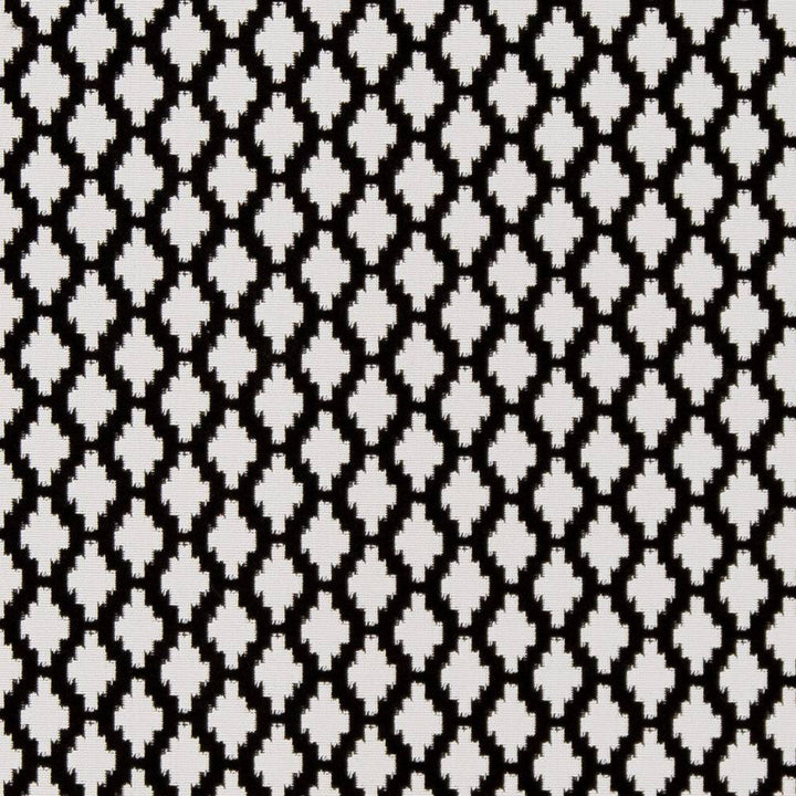 D1427 Onyx Inca by Charlotte Designer Fabric Vibrant Wovens 100% Woven Polypropylene Europe Exceeds 100,000 Wyzenbeek Rubs (Heavy Duty) Horizontal 1.25" x Vertical 1.25" 54 Inches - Swanky Fabrics -