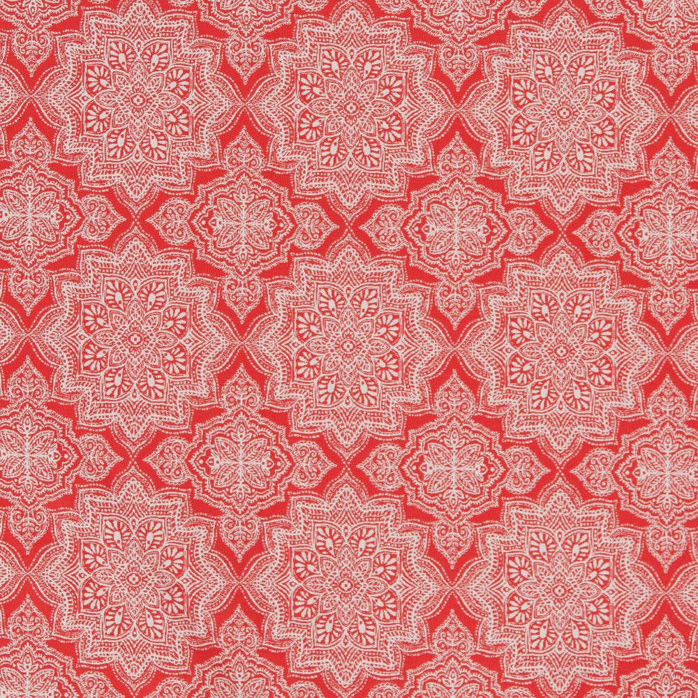 D1431 Fiesta Mandala by Charlotte Fabric Vibrant Wovens 100% Woven Polypropylene Europe Exceeds 100,000 Wyzenbeek Rubs (Heavy Duty) Horizontal 6" x Vertical 7" 54 Inches - Fabric Carolina -
