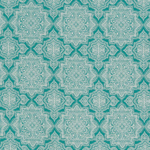 D1434 Lagoon Mandala by Charlotte Fabric