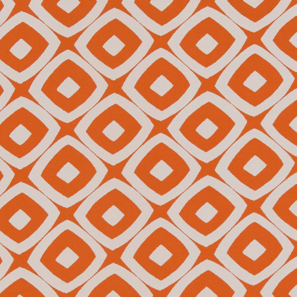 D1457 Tangerine Mayan by Charlotte Designer Fabric Vibrant Wovens 100% Polypropylene Europe Exceeds 100,000 Wyzenbeek Rubs (Heavy Duty) </p><p>Repeat: Horizontal: 4.5" x Vertical: 4" 54 Inches - Swanky Fabrics -