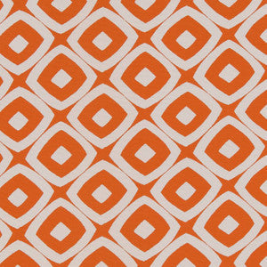 D1457 Tangerine Mayan by Charlotte Fabric