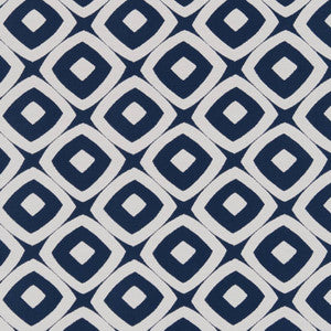 D1458 Indigo Mayan by Charlotte Fabric