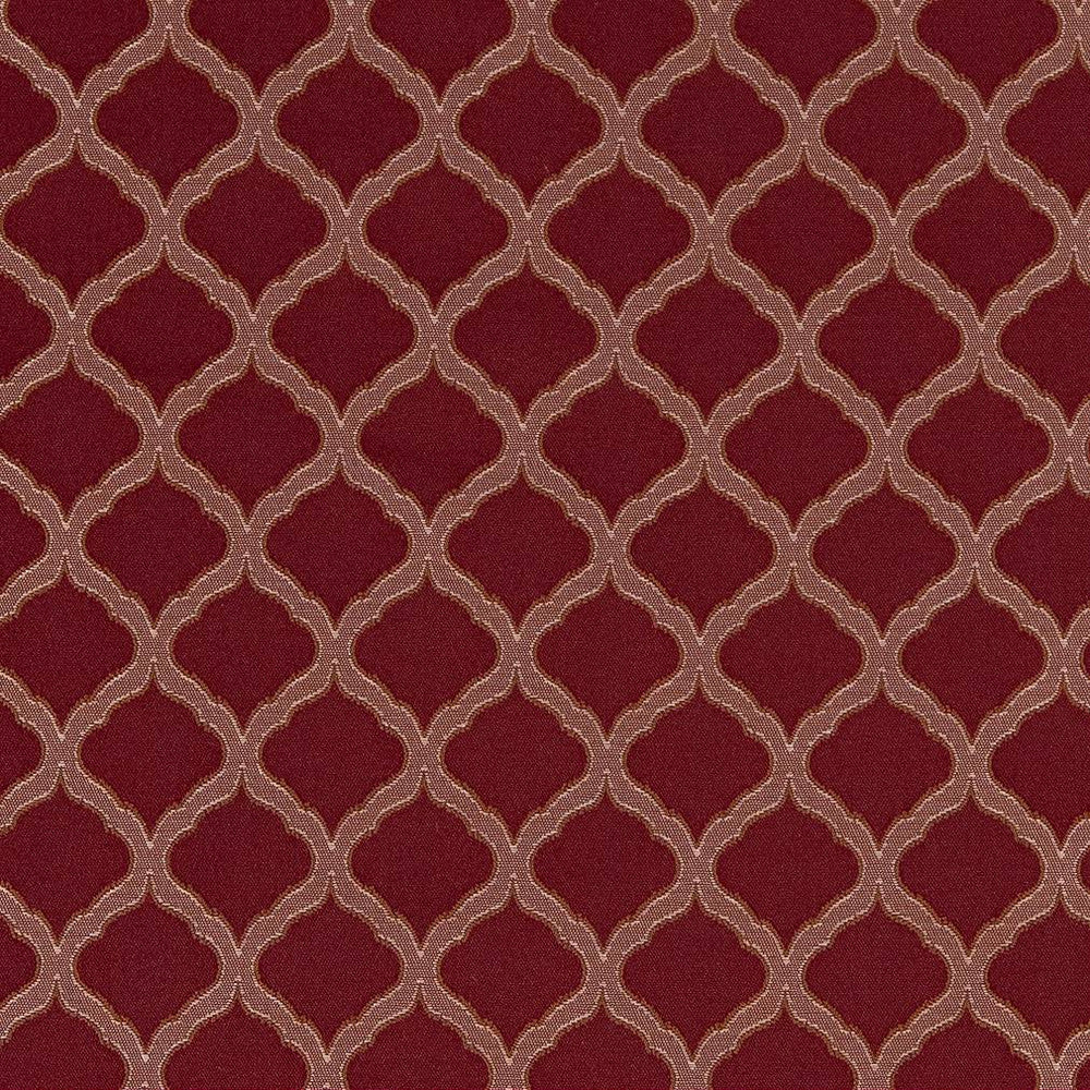 D1531 Merlot Ogee by Charlotte Fabric Elegant Damasks 100% Woven Polyester Turkey Exceeds 50,000 Wyzenbeek Rubs (Heavy Duty) </p><p>Repeat: Horizontal: 2" x Vertical: 2" 54 Inches - Fabric Carolina -