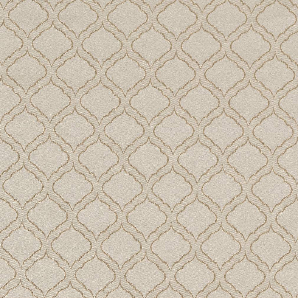 D1532 Champagne Ogee by Charlotte Designer Fabric Elegant Damasks 100% Woven Polyester Turkey Exceeds 50,000 Wyzenbeek Rubs (Heavy Duty) Horizontal 2" x Vertical 2" 54 Inches - Swanky Fabrics -