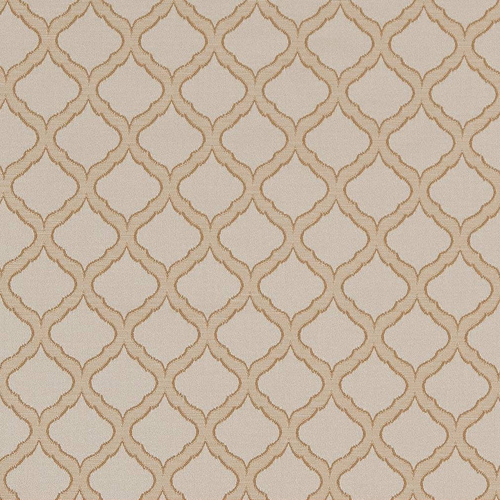 D1535 Parchment Ogee by Charlotte Designer Fabric Elegant Damasks 100% Woven Polyester Turkey Exceeds 50,000 Wyzenbeek Rubs (Heavy Duty) Horizontal 2" x Vertical 2" 54 Inches - Swanky Fabrics -