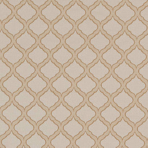 D1535 Parchment Ogee by Charlotte Fabric