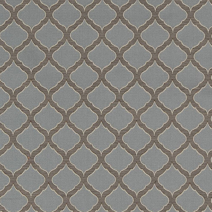 D1536 Wedgewood Ogee by Charlotte Designer Fabric Elegant Damasks 100% Woven Polyester Turkey Exceeds 50,000 Wyzenbeek Rubs (Heavy Duty) Horizontal 2" x Vertical 2" 54 Inches - Swanky Fabrics -
