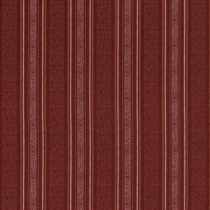 D1539 Merlot Stripe by Charlotte Fabric Elegant Damasks 100% Woven Polyester Turkey Exceeds 50,000 Wyzenbeek Rubs (Heavy Duty) </p><p>Repeat: Horizontal: 2.25" 54 Inches - Fabric Carolina -