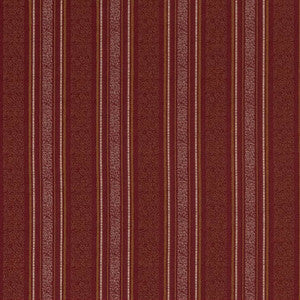 D1539 Merlot Stripe by Charlotte Fabric