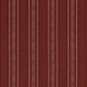 D1539 Merlot Stripe by Charlotte Fabric