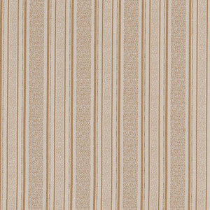 D1543 Parchment Stripe by Charlotte Fabric
