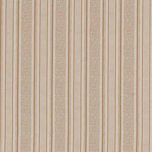 D1543 Parchment Stripe by Charlotte Fabric