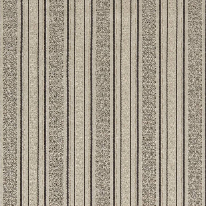 D1545 Platinum Stripe by Charlotte Designer Fabric Elegant Damasks 100% Woven Polyester Turkey Exceeds 50,000 Wyzenbeek Rubs (Heavy Duty) </p><p>Repeat: Horizontal: 2.25" 54 Inches - Swanky Fabrics -