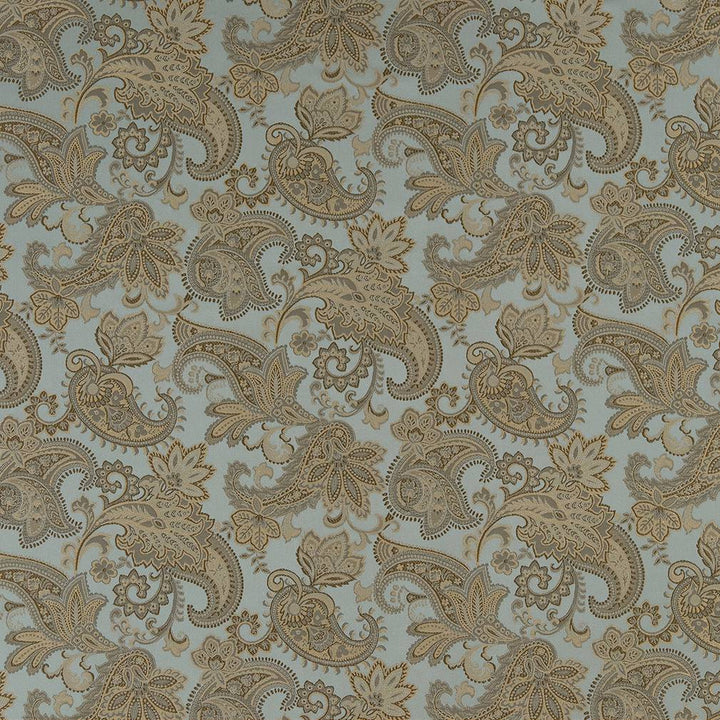 D1557 Seaglass Paisley by Charlotte Fabric Elegant Damasks 100% Woven Polyester Turkey Exceeds 50,000 Wyzenbeek Rubs (Heavy Duty) </p><p>Repeat: Horizontal: 14" x Vertical: 15" 54 Inches - Fabric Carolina -