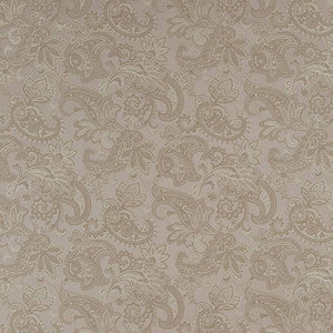 D1558 Pewter Paisley by Charlotte Fabric