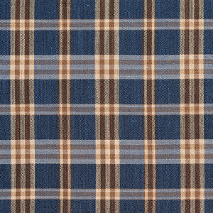 D155 Indigo Tartan by Charlotte Fabric