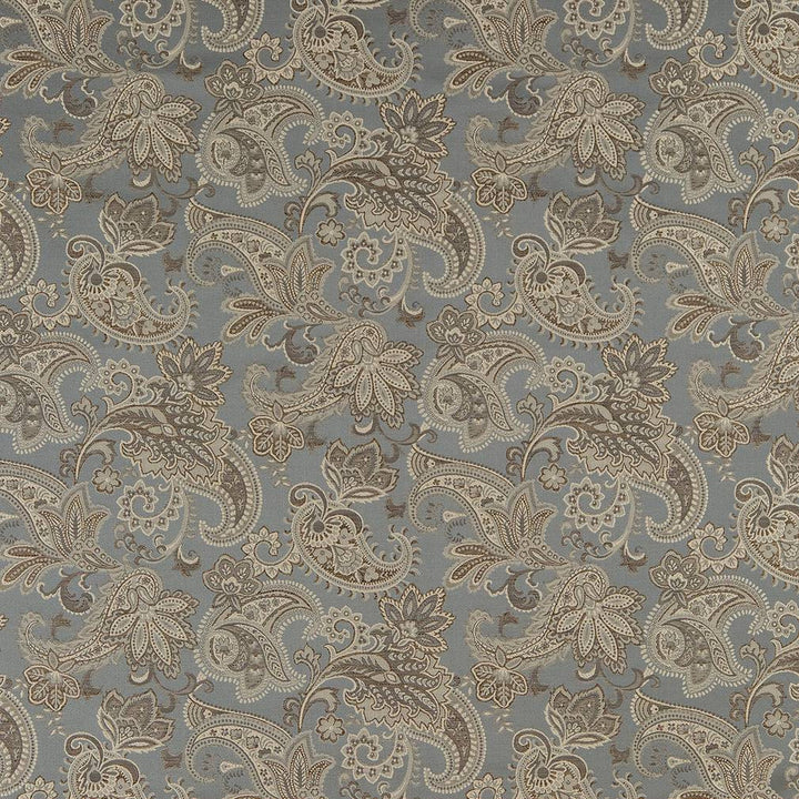 D1560 Wedgewood Paisley by Charlotte Fabric Elegant Damasks 100% Woven Polyester Turkey Exceeds 50,000 Wyzenbeek Rubs (Heavy Duty) </p><p>Repeat: Horizontal: 14" x Vertical: 15" 54 Inches - Fabric Carolina -