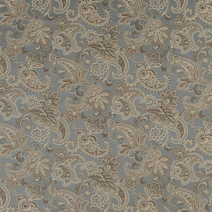 D1560 Wedgewood Paisley by Charlotte Designer Fabric Elegant Damasks 100% Woven Polyester Turkey Exceeds 50,000 Wyzenbeek Rubs (Heavy Duty) </p><p>Repeat: Horizontal: 14" x Vertical: 15" 54 Inches - Swanky Fabrics -
