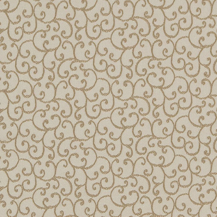 D1564 Champagne Vine by Charlotte Designer Fabric Elegant Damasks 100% Woven Polyester Turkey Exceeds 50,000 Wyzenbeek Rubs (Heavy Duty) Horizontal 3.25" x Vertical 3.25" 54 Inches - Swanky Fabrics -