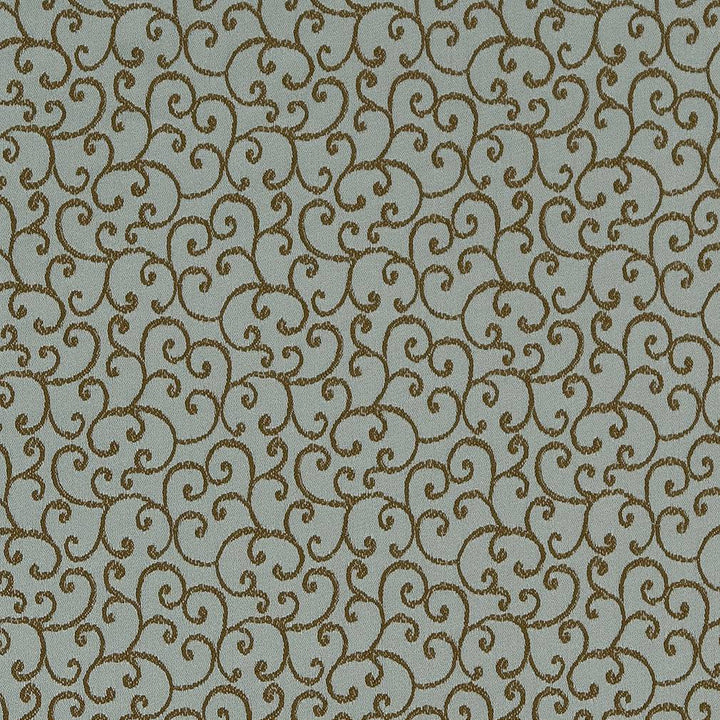 D1565 Seaglass Vine by Charlotte Designer Fabric Elegant Damasks 100% Woven Polyester Turkey Exceeds 50,000 Wyzenbeek Rubs (Heavy Duty) </p><p>Repeat: Horizontal: 3.25" x Vertical: 3.25" 54 Inches - Swanky Fabrics -