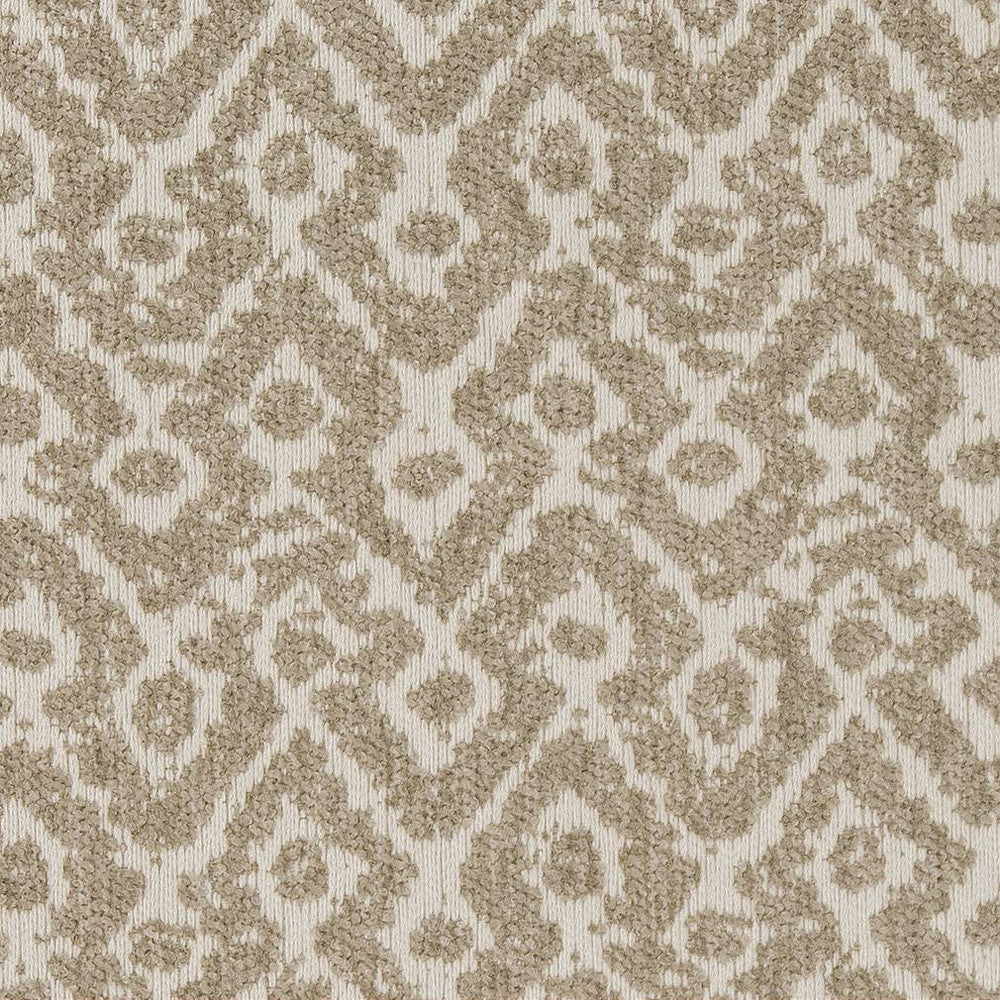 D1629 Taupe by Charlotte Fabric Eco Patterns 100% Polypropylene Made In USA Exceeds 60,000 Wyzenbeek Rubs (Heavy Duty) </p><p>Repeat: Horizontal: 5.5" x Vertical: 7" 54 Inches - Fabric Carolina -