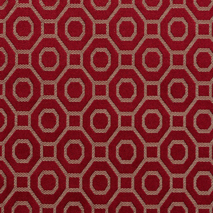 D162 Merlot by Charlotte Designer Fabric Sateens 100% Woven Polyester Asia Exceeds 100,000 Wyzenbeek Rubs (Heavy Duty) Horizontal: 2" x Vertical: 2.25" 54 Inches - Swanky Fabrics -