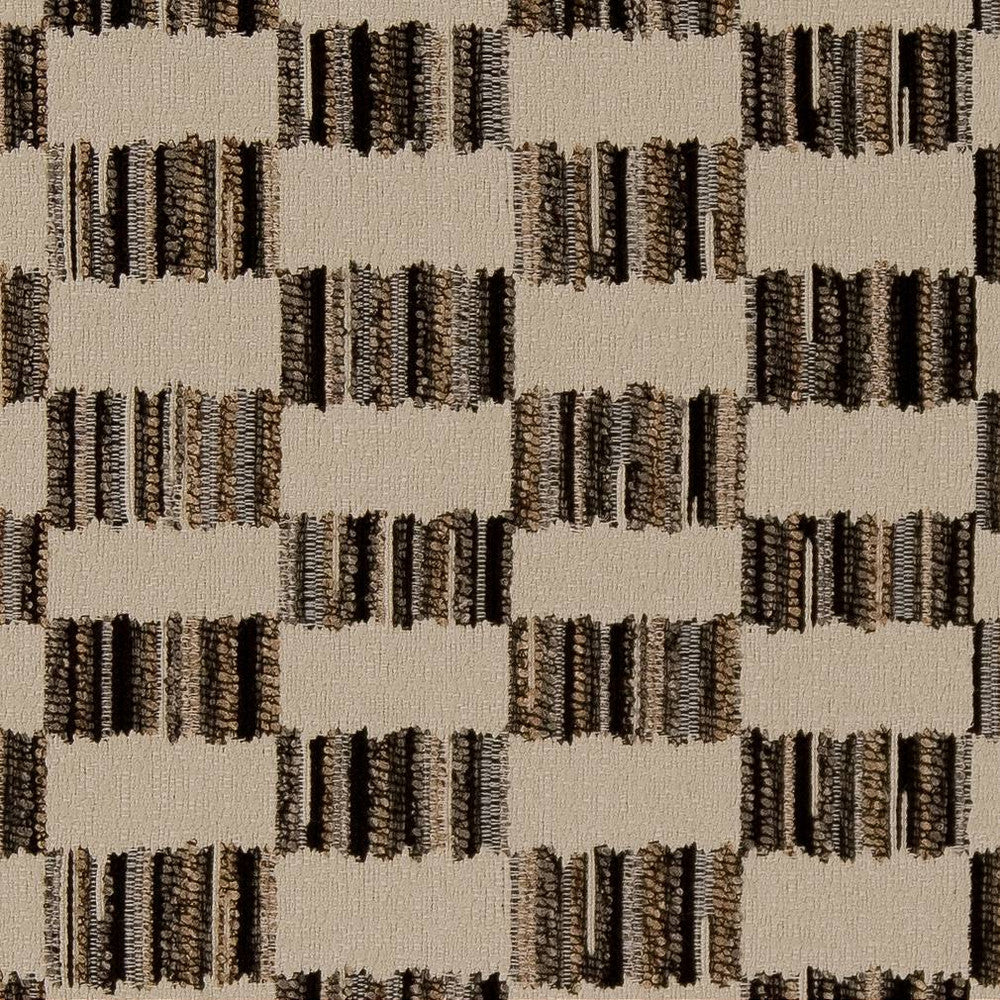 D1640 Driftwood by Charlotte Fabric Eco Patterns 100% Woven Polypropylene Made In USA Exceeds 60,000 Wyzenbeek Rubs (Heavy Duty) Horizontal 4.5" x Vertical 2.5" 54 Inches - Fabric Carolina -