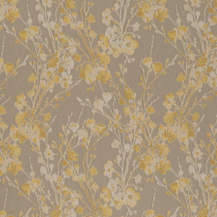 D1643 Goldenrod by Charlotte Designer Fabric Eco Patterns 100% Woven Polypropylene Made In USA Exceeds 60,000 Wyzenbeek Rubs (Heavy Duty) Horizontal 13.5" x Vertical 13.5" 54 Inches - Swanky Fabrics -