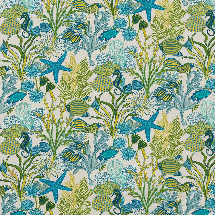 D1662 Atlantis by Charlotte Designer Fabric All Seasons V 100% Acrylic Indonesia Exceeds 60,000 Wyzenbeek Rubs (Heavy Duty) </p><p>Repeat: Horizontal: 26.5" x Vertical: 18" 54 Inches - Swanky Fabrics -