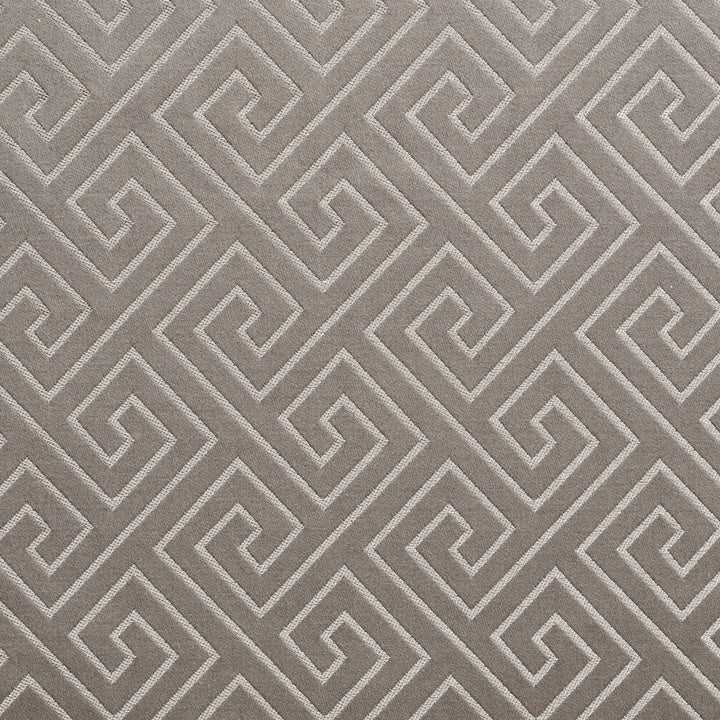 D173 Platinum Greek Key by Charlotte Fabric Sateens 100% Woven Polyester Asia Exceeds 100,000 Wyzenbeek Rubs (Heavy Duty) </p><p>Repeat: Horizontal: 3.5" x Vertical: 3.5" 54 Inches - Fabric Carolina -