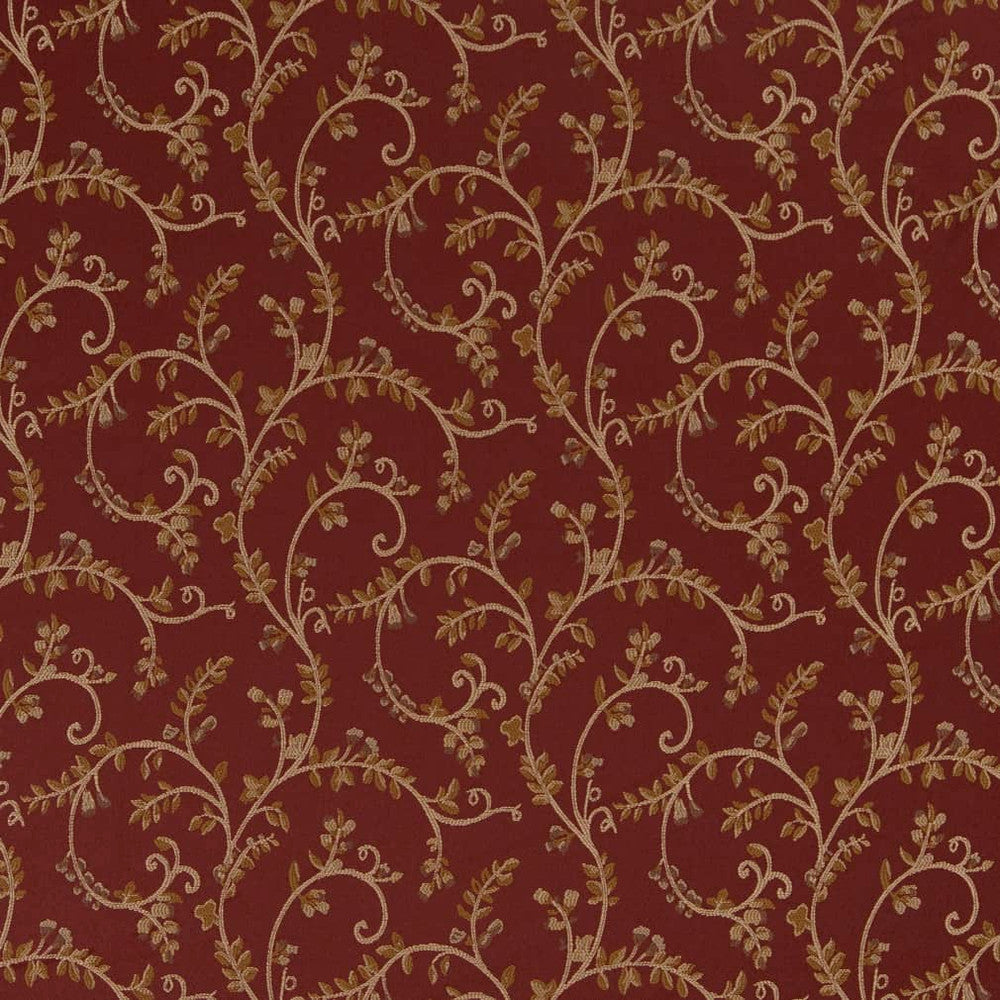 D1808 Currant Nicolette by Charlotte Fabric Vintage Elegance 100% Woven Polyester Asia Exceeds 120,000 Wyzenbeek Rubs (Heavy Duty) </p><p>Repeat: Horizontal: 15" x Vertical: 9" 54 Inches - Fabric Carolina -