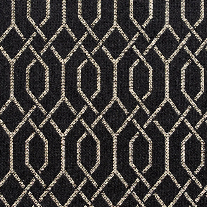 D181 Ebony Lattice by Charlotte Fabric Sateens 100% Woven Polyester Asia Exceeds 100,000 Wyzenbeek Rubs (Heavy Duty) </p><p>Repeat: Horizontal: 2" x Vertical: 2.75" 54 Inches - Fabric Carolina -
