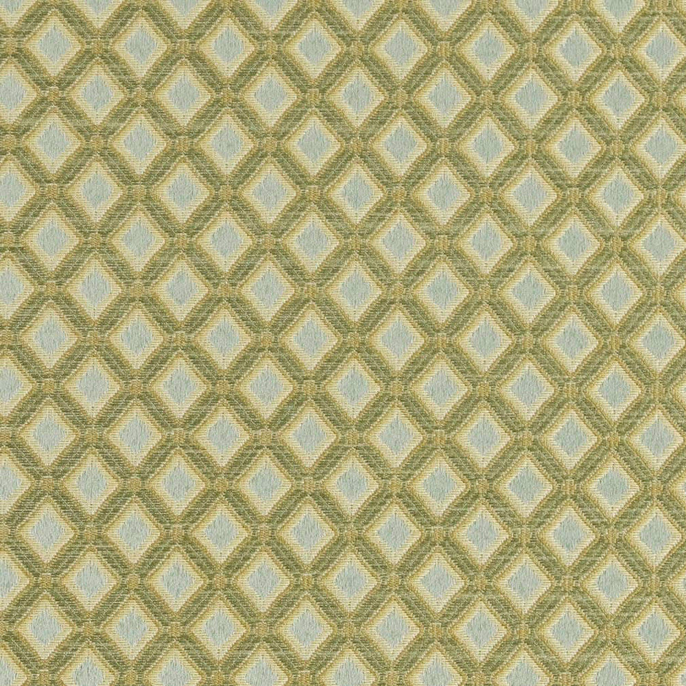 D1825 Mist Estelle by Charlotte Fabric Vintage Elegance 100% Woven Polyester Asia Exceeds 120,000 Wyzenbeek Rubs (Heavy Duty) </p><p>Repeat: Horizontal: 1" X Vertical: 1.5" 54 Inches - Fabric Carolina -