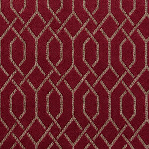 D182 Merlot Lattice by Charlotte Fabric