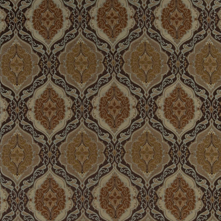 D1834 Walnut Antoinette by Charlotte Fabric Vintage Elegance 100% Woven Polyester Asia Exceeds 120,000 Wyzenbeek Rubs (Heavy Duty) </p><p>Repeat: Horizontal: 7" x Vertical: 10" 54 Inches - Fabric Carolina -