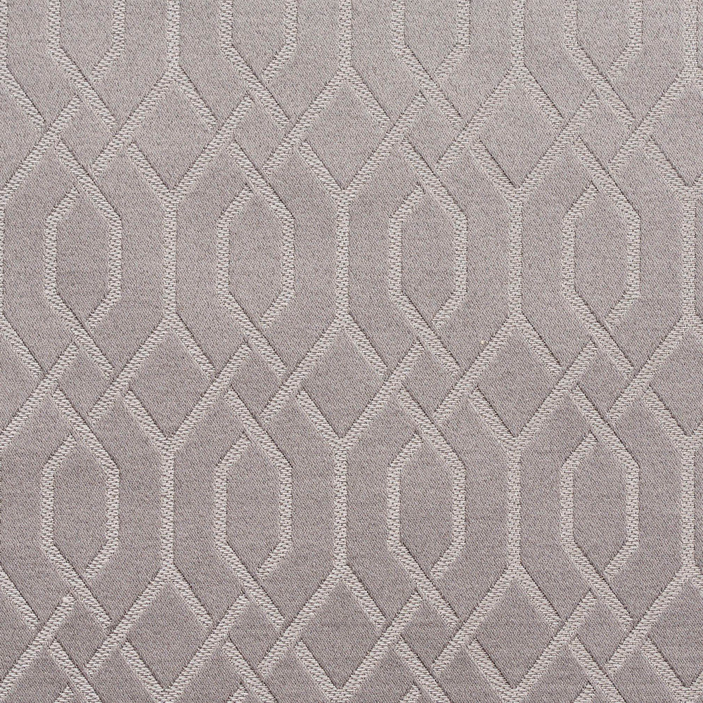 D183 Platinum Lattice by Charlotte Fabric Sateens 100% Woven Polyester Asia Exceeds 100,000 Wyzenbeek Rubs (Heavy Duty) Horizontal: 2" x Vertical: 2.75" 54 Inches - Fabric Carolina -
