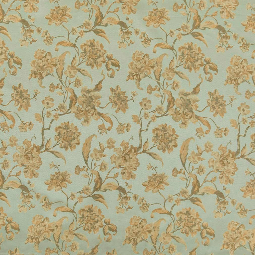 D1844 Mist Cecile by Charlotte Fabric Vintage Elegance 100% Woven Polyester Asia Exceeds 120,000 Wyzenbeek Rubs (Heavy Duty) </p><p>Repeat: Horizontal: 14.5" x Vertical: 24.5" 54 Inches - Fabric Carolina -