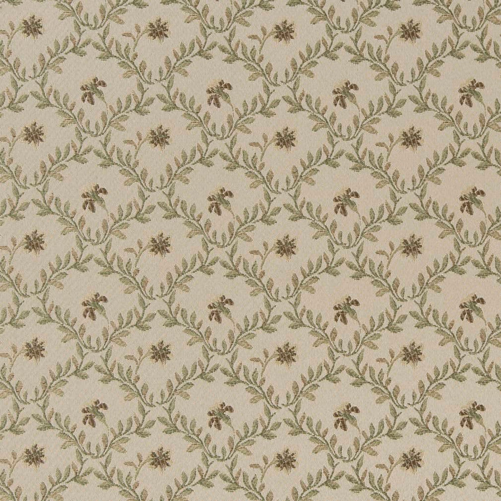 D1849 Prairie Juliet by Charlotte Designer Fabric Vintage Elegance 100% Woven Polyester Asia Exceeds 120,000 Wyzenbeek Rubs (Heavy Duty) </p><p>Repeat: Horizontal: 4" x Vertical: 3.25" 54 Inches - Swanky Fabrics -