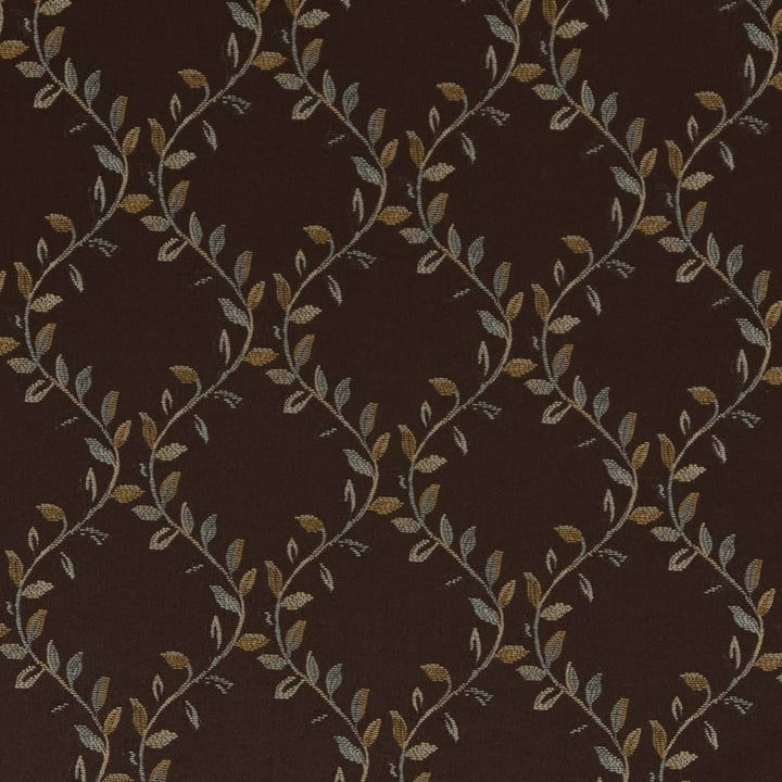 D1853 Walnut Ella by Charlotte Fabric Vintage Elegance 100% Woven Polyester Asia Exceeds 120,000 Wyzenbeek Rubs (Heavy Duty) </p><p>Repeat: Horizontal: 5" x Vertical: 5.5" 54 Inches - Fabric Carolina -
