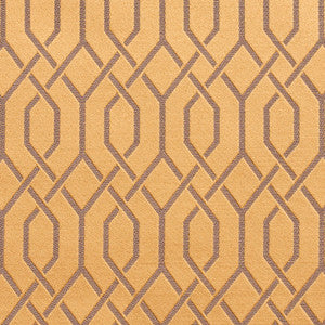 D186 Gold Lattice by Charlotte Fabric