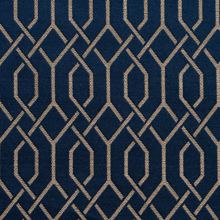 D189 Sapphire Lattice by Charlotte Fabric Sateens 100% Woven Polyester Asia Exceeds 100,000 Wyzenbeek Rubs (Heavy Duty) </p><p>Repeat: Horizontal: 2" x Vertical: 2.75" 54 Inches - Fabric Carolina -