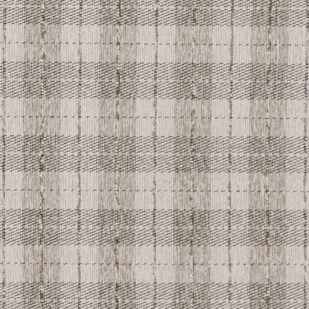 D1953 Linen Plaid by Charlotte Designer Fabric Rustic Wovens 100% Polypropylene Made In USA Exceeds 30,000 Wyzenbeek Rubs (Heavy Duty) </p><p>Repeat: Horizontal: 2.5" x Vertical: 2.5" 54 Inches - Swanky Fabrics -