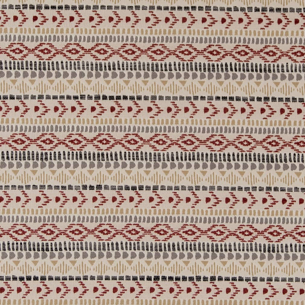 D2002 Chili by Charlotte Designer Fabric Southwest 100% Woven Polyester Asia Exceeds 50,000 Wyzenbeek Rubs (Heavy Duty) </p><p>Repeat: Horizontal: 1.25" x Vertical: 6" 54 Inches - Swanky Fabrics -