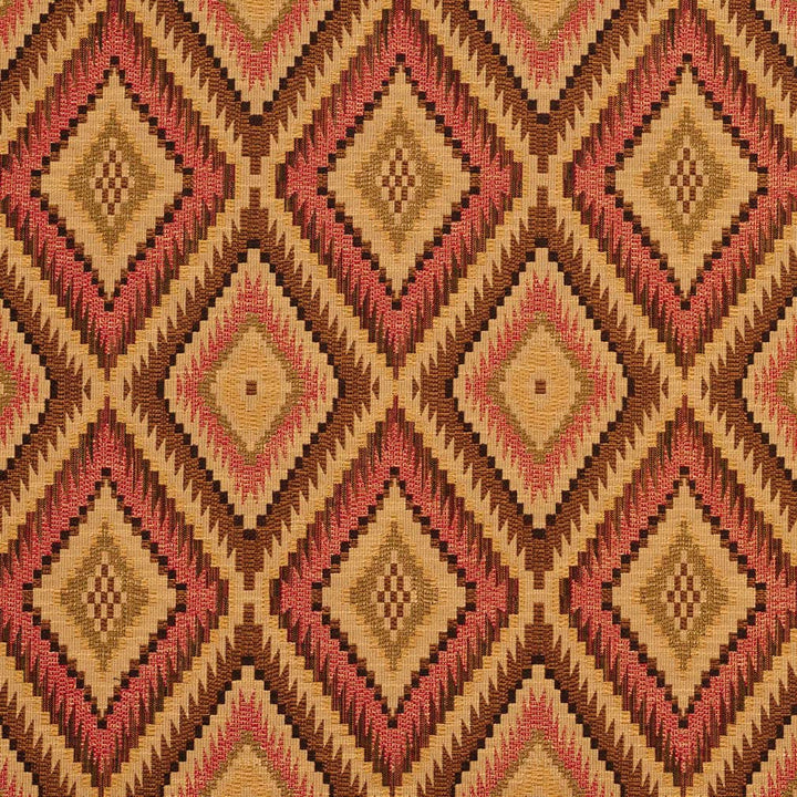 D2003 Tiki by Charlotte Designer Fabric Southwest 82% Polyester, 18% Cotton Asia Exceeds 90,000 Wyzenbeek Rubs (Heavy Duty) </p><p>Repeat: Horizontal: 7" x Vertical: 10" 54 Inches - Swanky Fabrics -