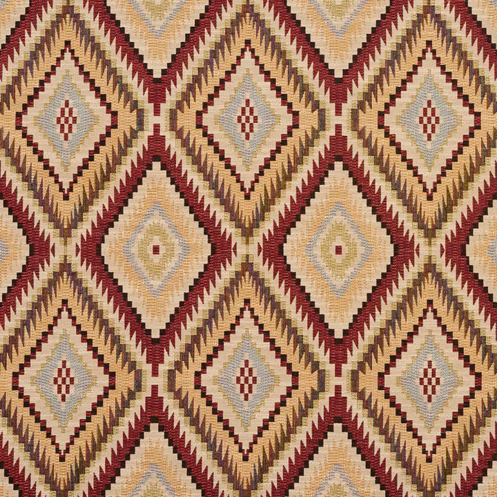 D2005 Veranda by Charlotte Fabric Southwest 82% Polyester, 18% Cotton Asia Exceeds 90,000 Wyzenbeek Rubs (Heavy Duty) </p><p>Repeat: Horizontal: 7" x Vertical: 10" 54 Inches - Fabric Carolina -