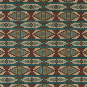 D2010 Teal by Charlotte Fabric