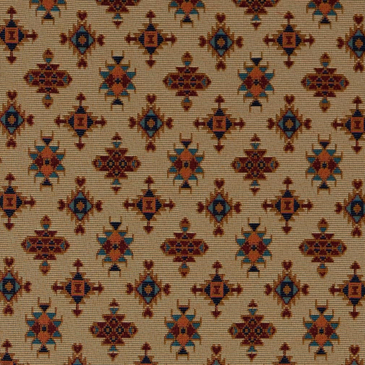 D2013 Parchment by Charlotte Fabric Southwest 62% Cotton, 38% Polyester Made In USA Exceeds 100,000 Wyzenbeek Rubs (Heavy Duty) </p><p>Repeat: Horizontal: 6" x Vertical: 7" 54 Inches - Fabric Carolina -