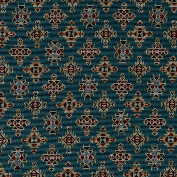 D2014 Turquoise by Charlotte Fabric Southwest 62% Cotton, 38% Polyester Made In USA Exceeds 100,000 Wyzenbeek Rubs (Heavy Duty) </p><p>Repeat: Horizontal: 6" x Vertical: 7" 54 Inches - Fabric Carolina -