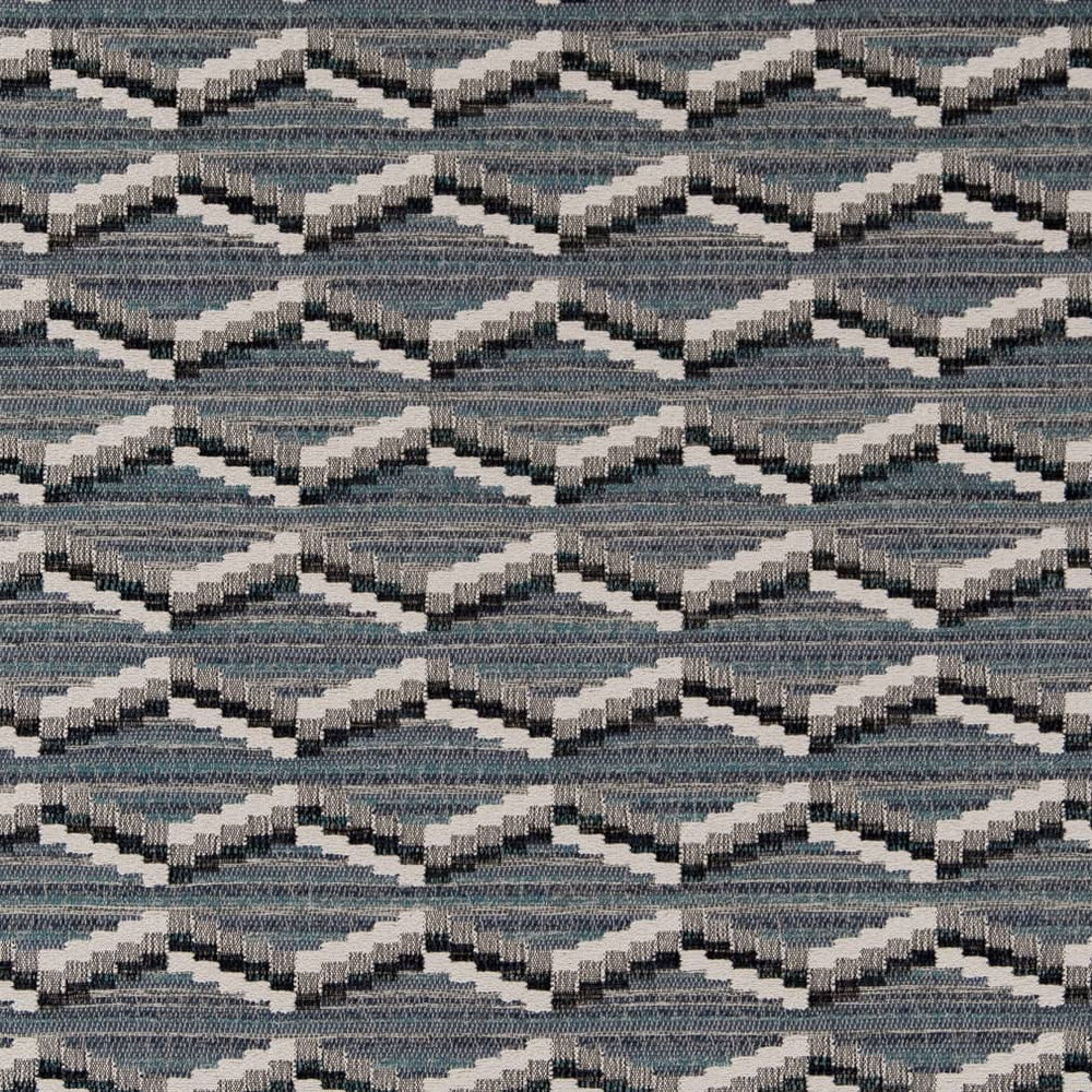 D2025 Azure by Charlotte Fabric Southwest 96% Woven Polypropylene, 4% Polyester Made In USA Exceeds 60,000 Wyzenbeek Rubs (Heavy Duty) </p><p>Repeat: Horizontal: 5" x Vertical: 5" 54 Inches - Fabric Carolina -